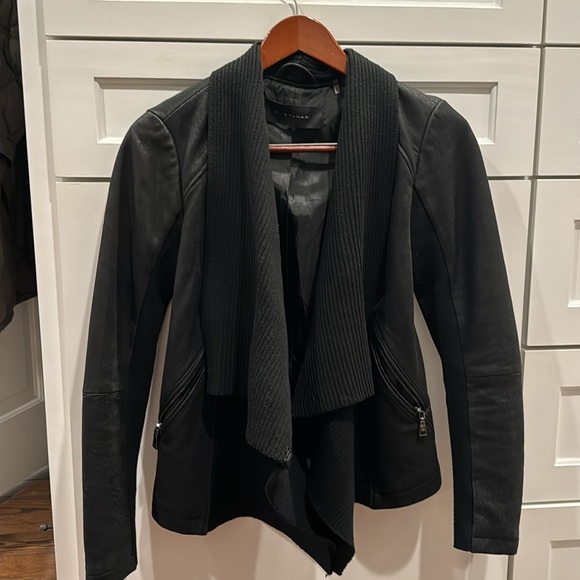Elie Tahari leather jacket - Picture 5 of 6